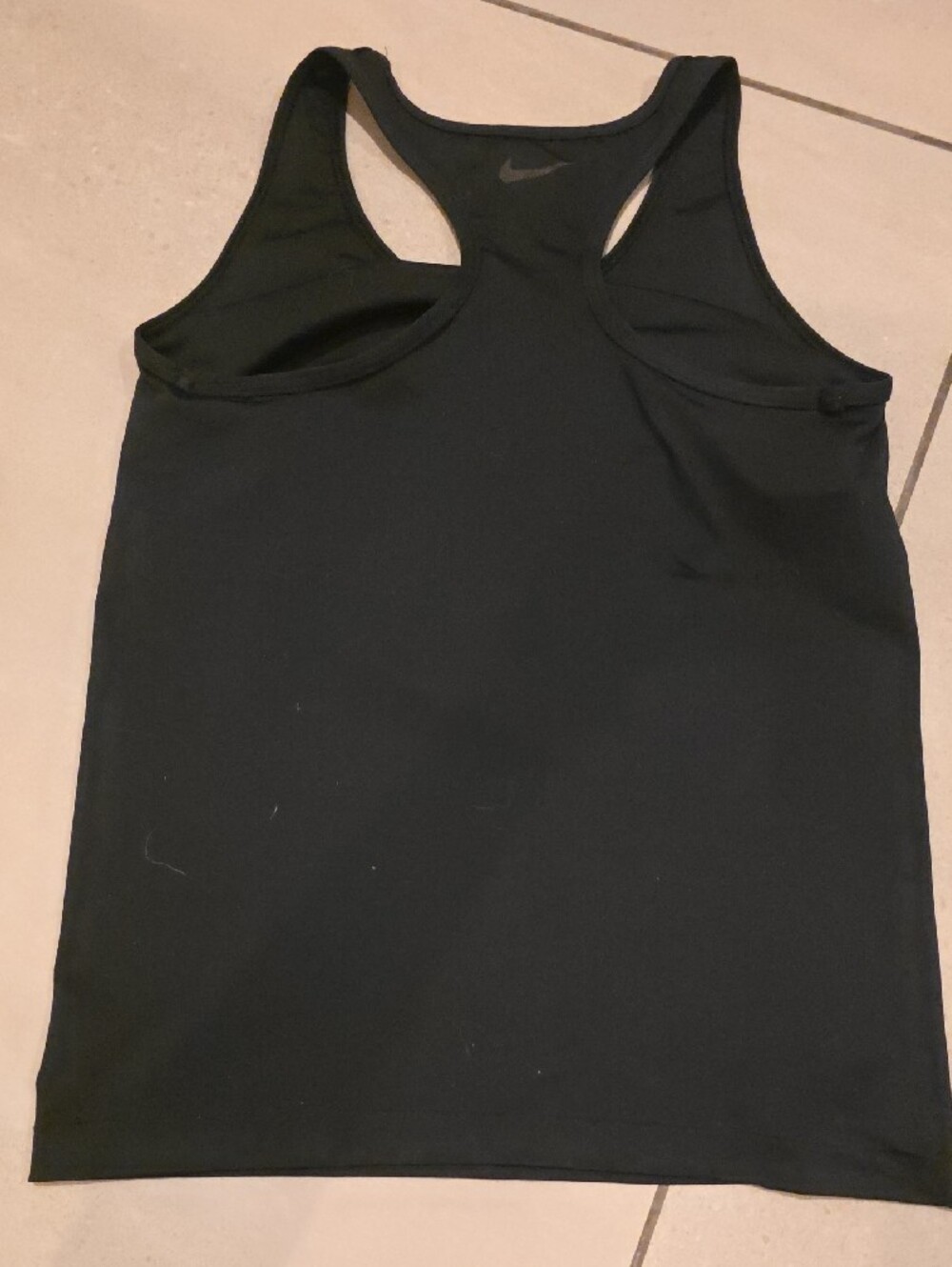 Nike Black Racerback Performance Tank - Picture 2 of 4